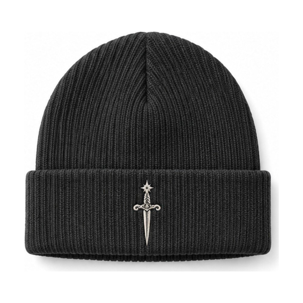 Dagger Patch Beanie
