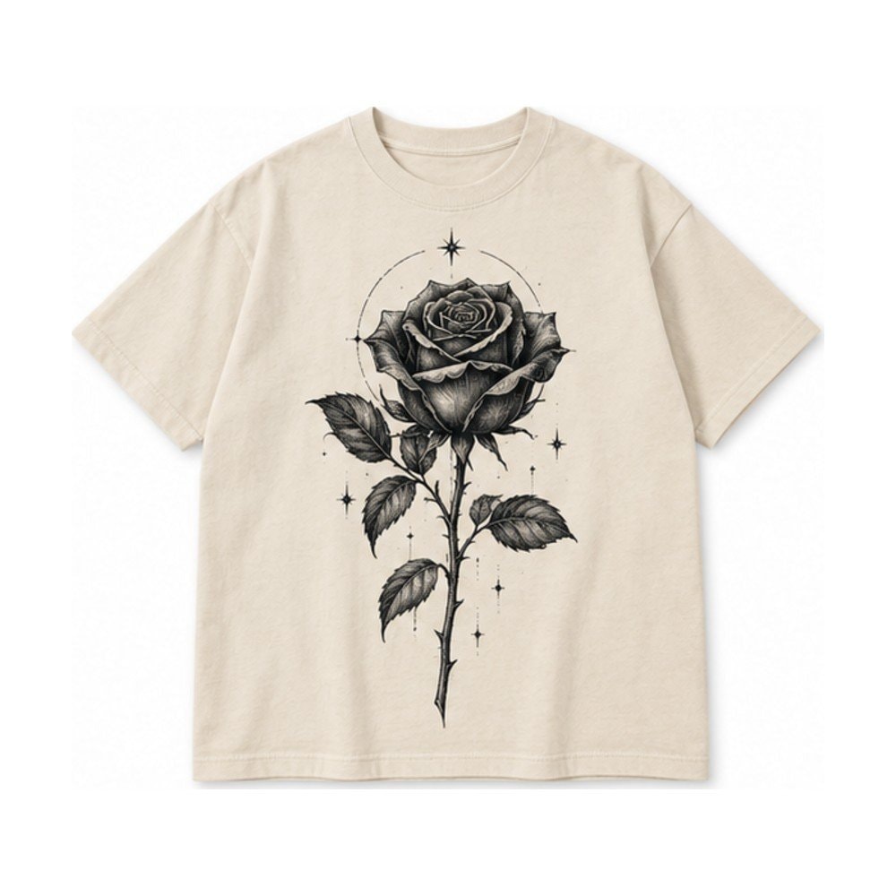 Engraved Thornbloom Tee
